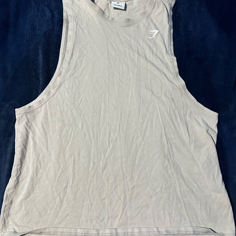 Gymshark Gray Sleeveless Tank Top